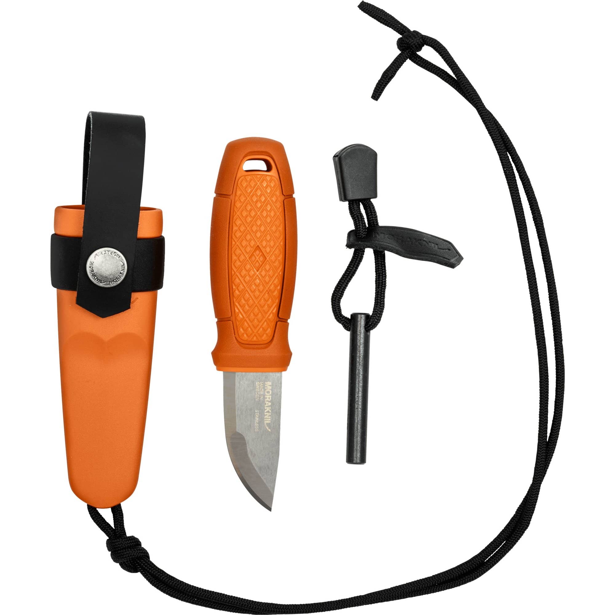 Produktfoto för Morakniv Eldris med tändståls-kit (S), burnt orange
