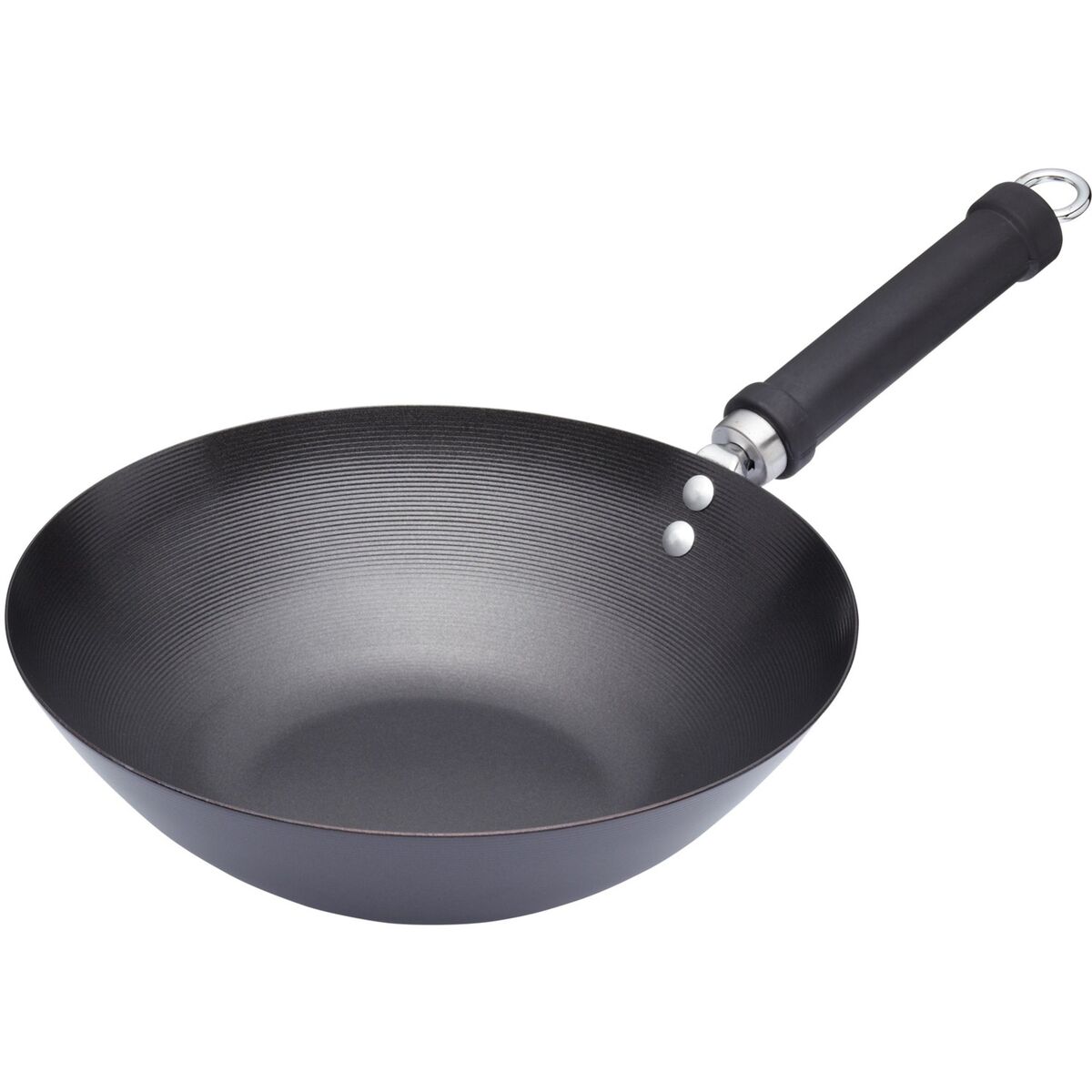 Wokpanne 26,5 cm, svart