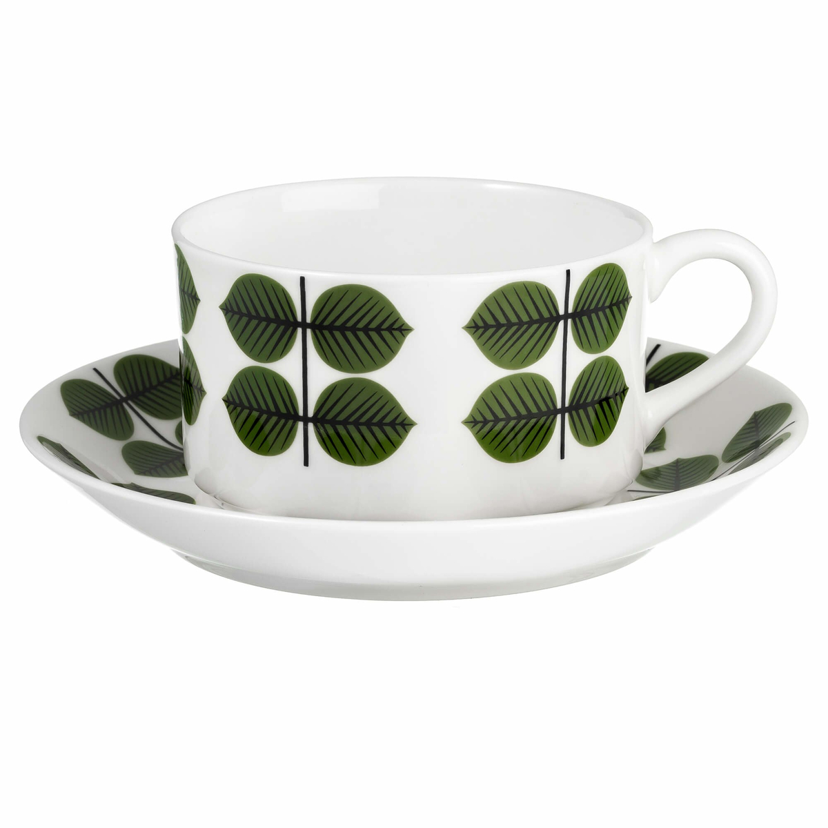 Berså kaffekopp med fat, 15 cl