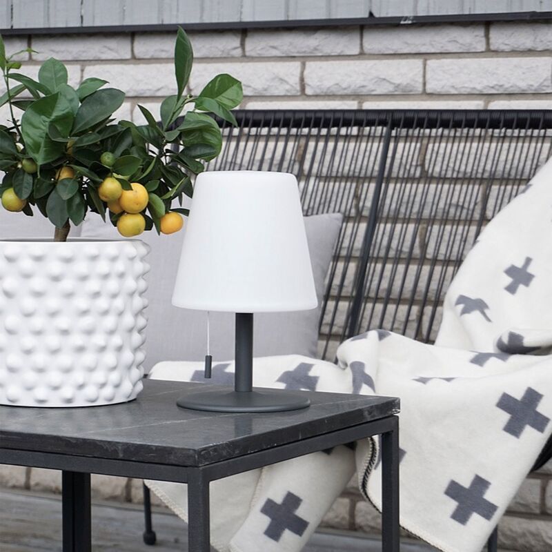 Pöytävalaisin Kreta 26,5 cm ulkokäyttöön