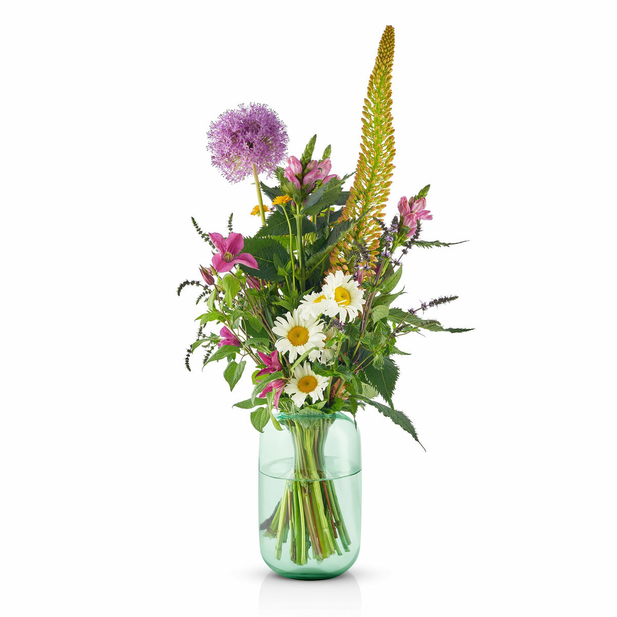 Acorn vase, 22 cm, mint green