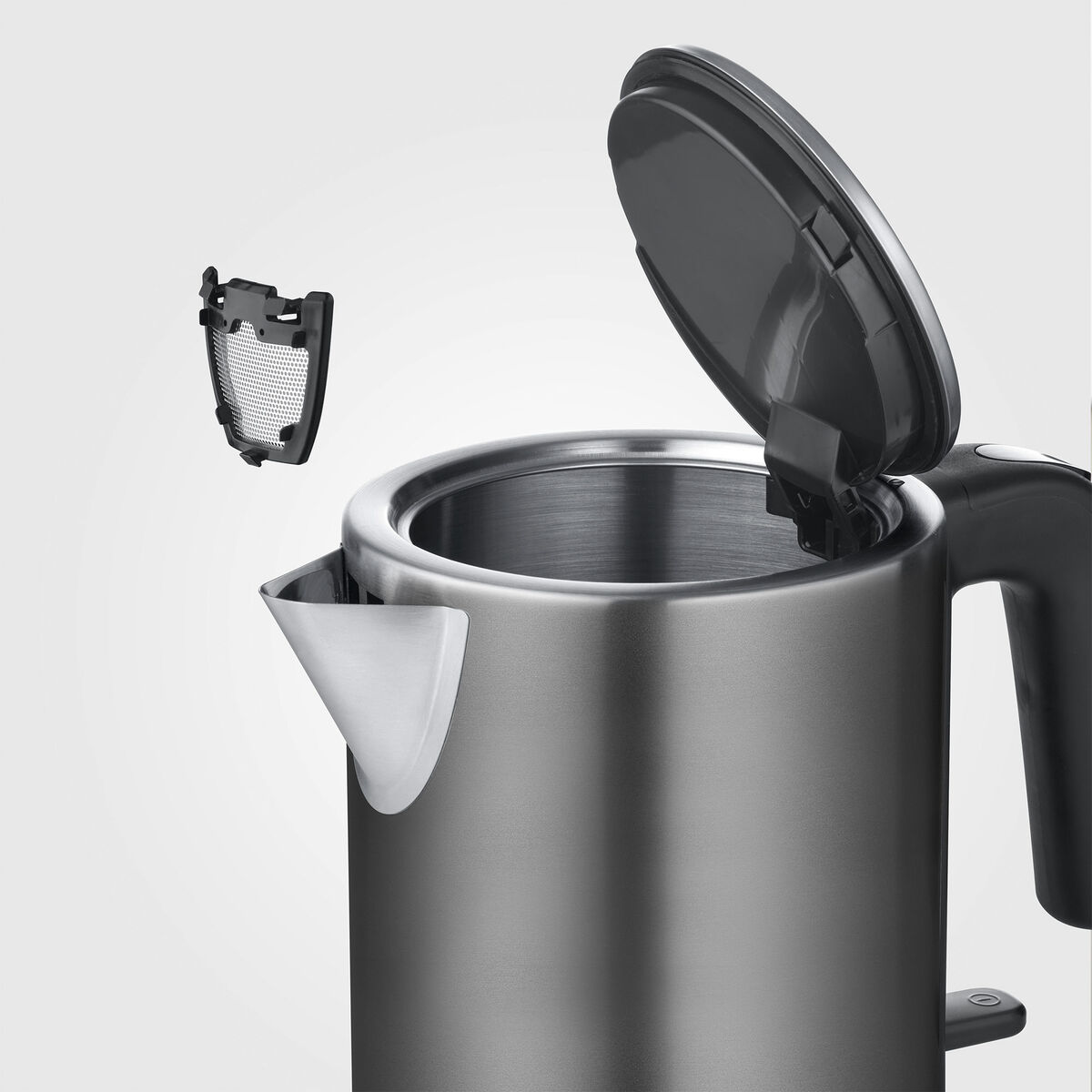 WK 9342 vattenkokare 1 liter, dark inox