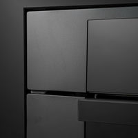 Modern F6011MODPLN varmluftsugn med pyrolys 60 cm, carbonio