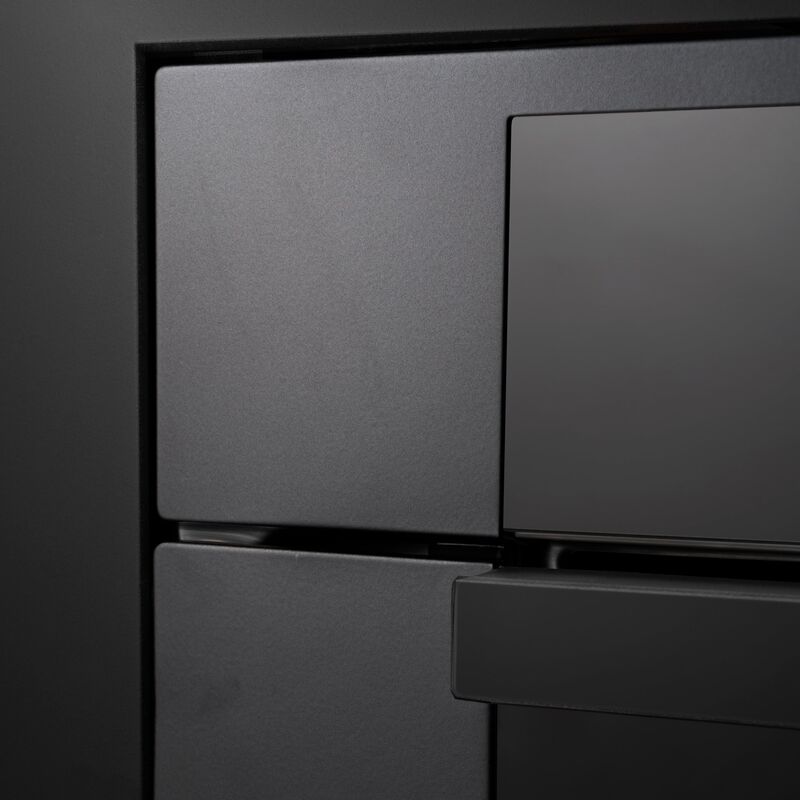 Modern F6011MODPLN varmluftsovn med pyrolyse 60 cm, carbonio