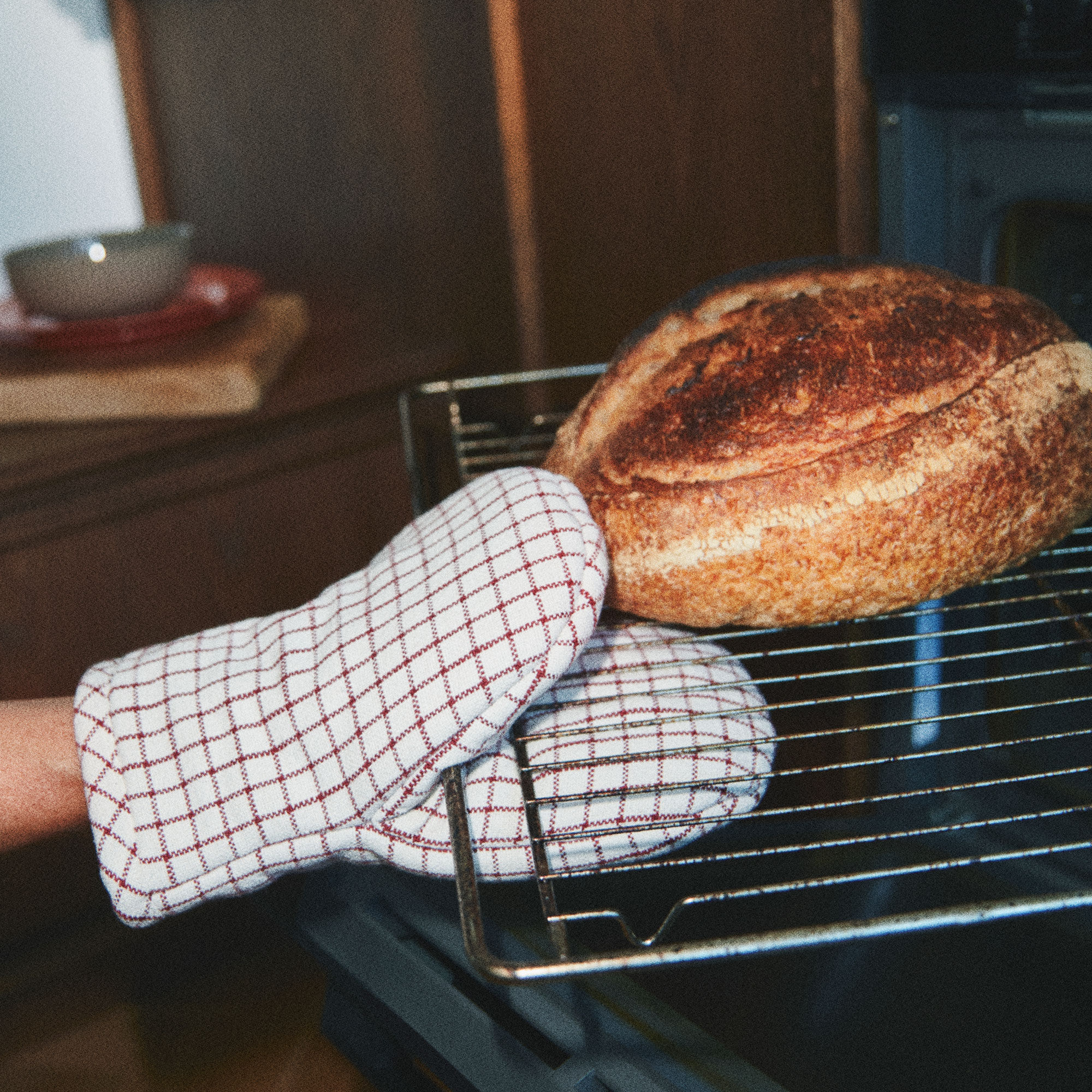 Textiles Garn Grytvante, terracotta