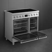 C92IMX2 Classic Induktionskomfur med 2 ovne, 90 cm, rustfrit stål