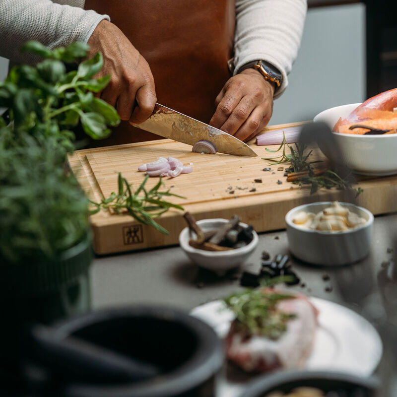 Skjærebrett/Hakkeblokk Bambus 42 x 31 x 4 cm