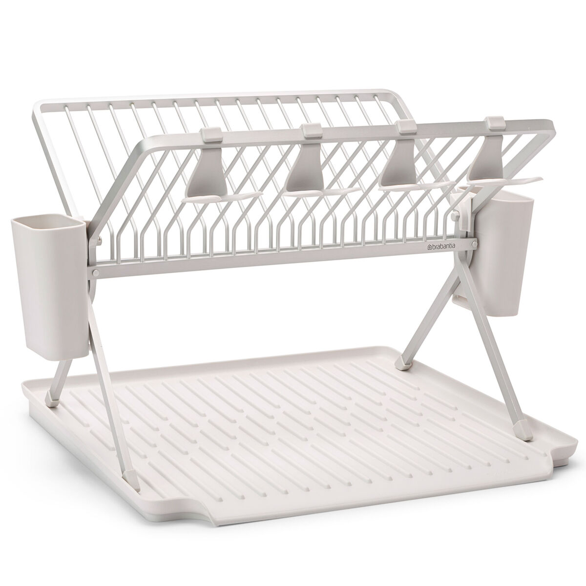 SinkSide hopfällbart diskställ XL, ljusgrå