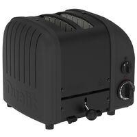 Dualit Classic Brødrister 2 skiver, stelth