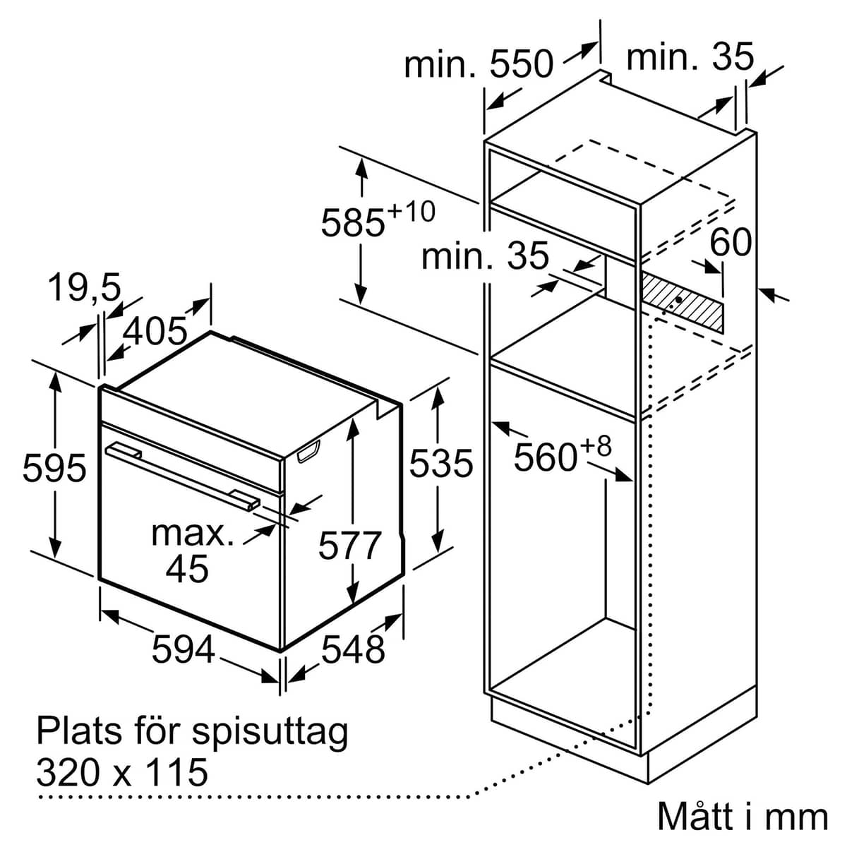 HB722G1B1S iQ700 indbygningsovn, sort