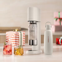 Ensō sodavandsmaskine + flaske, mat sand