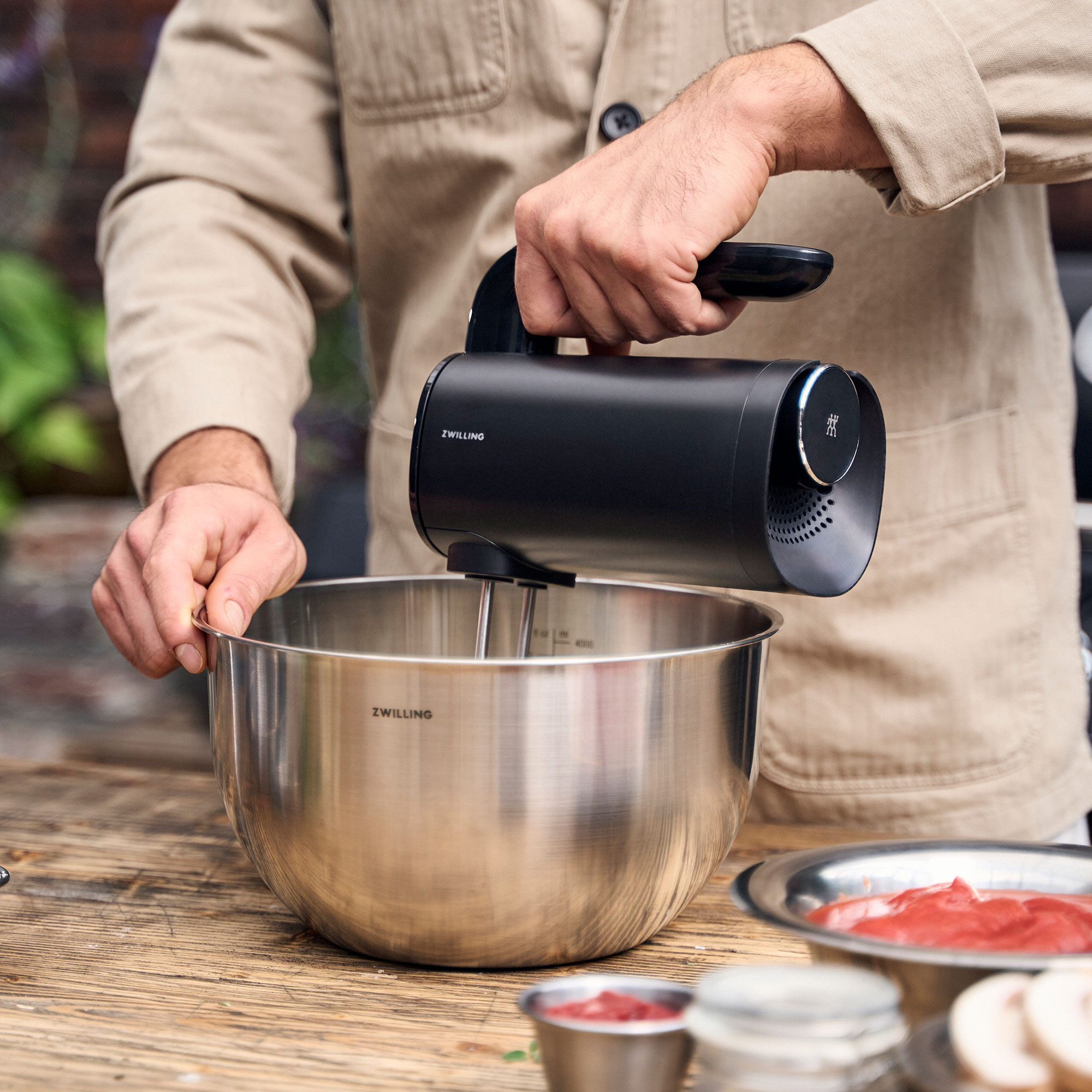 XTEND Trådløs håndmixer, startsæt med batteri