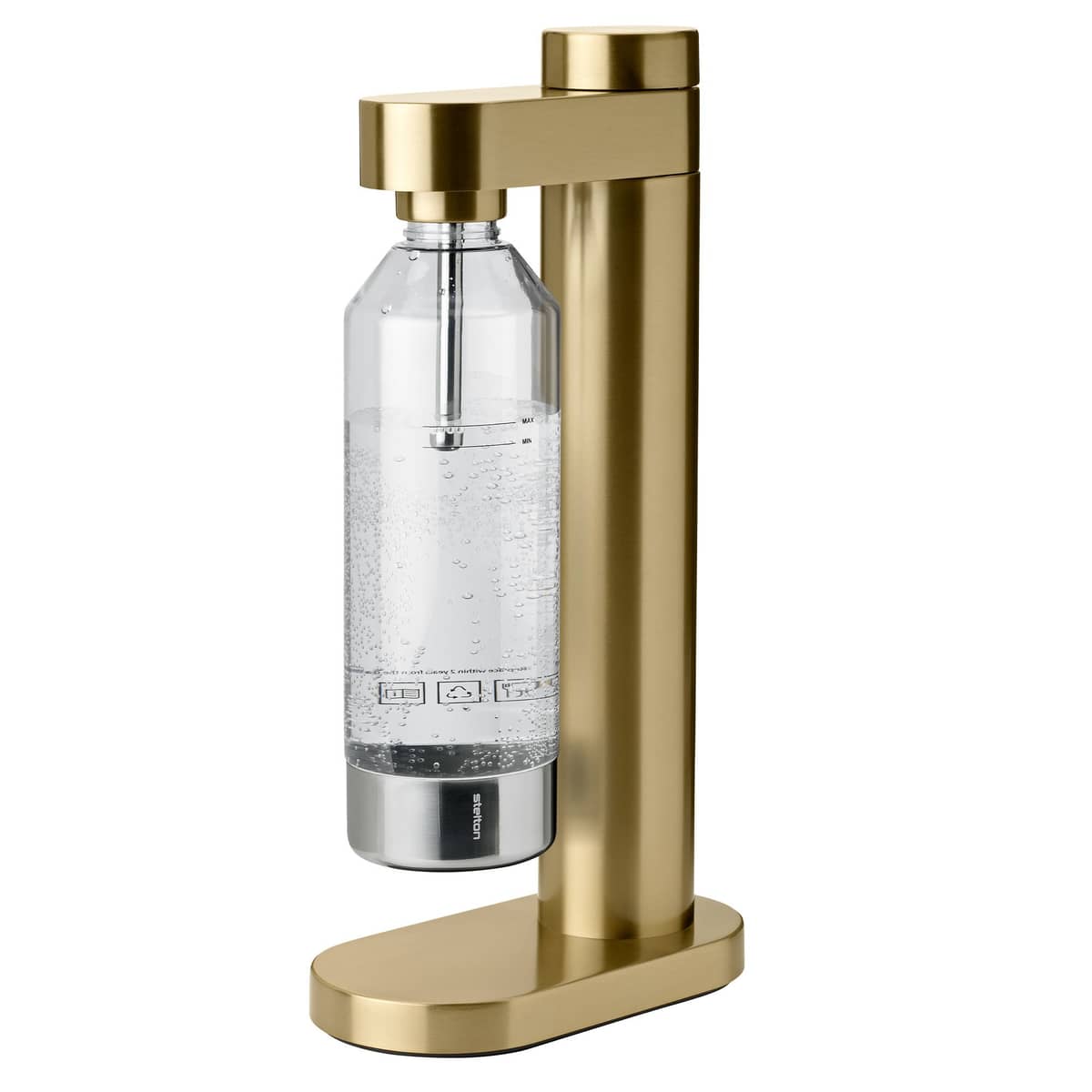 Brus kolsyremaskin, brushed brass