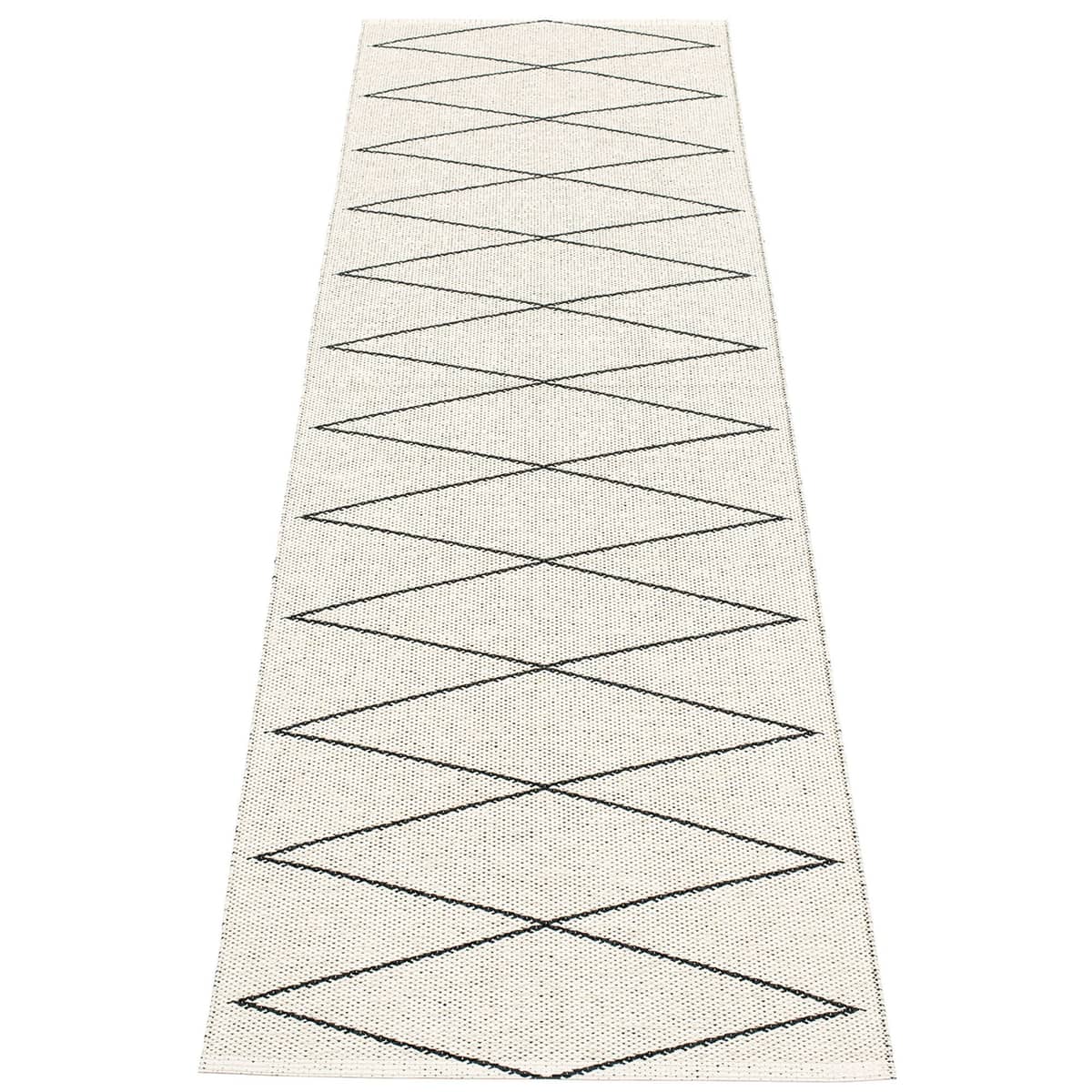 Matta Max, 70 x 240 cm, black/vanilla