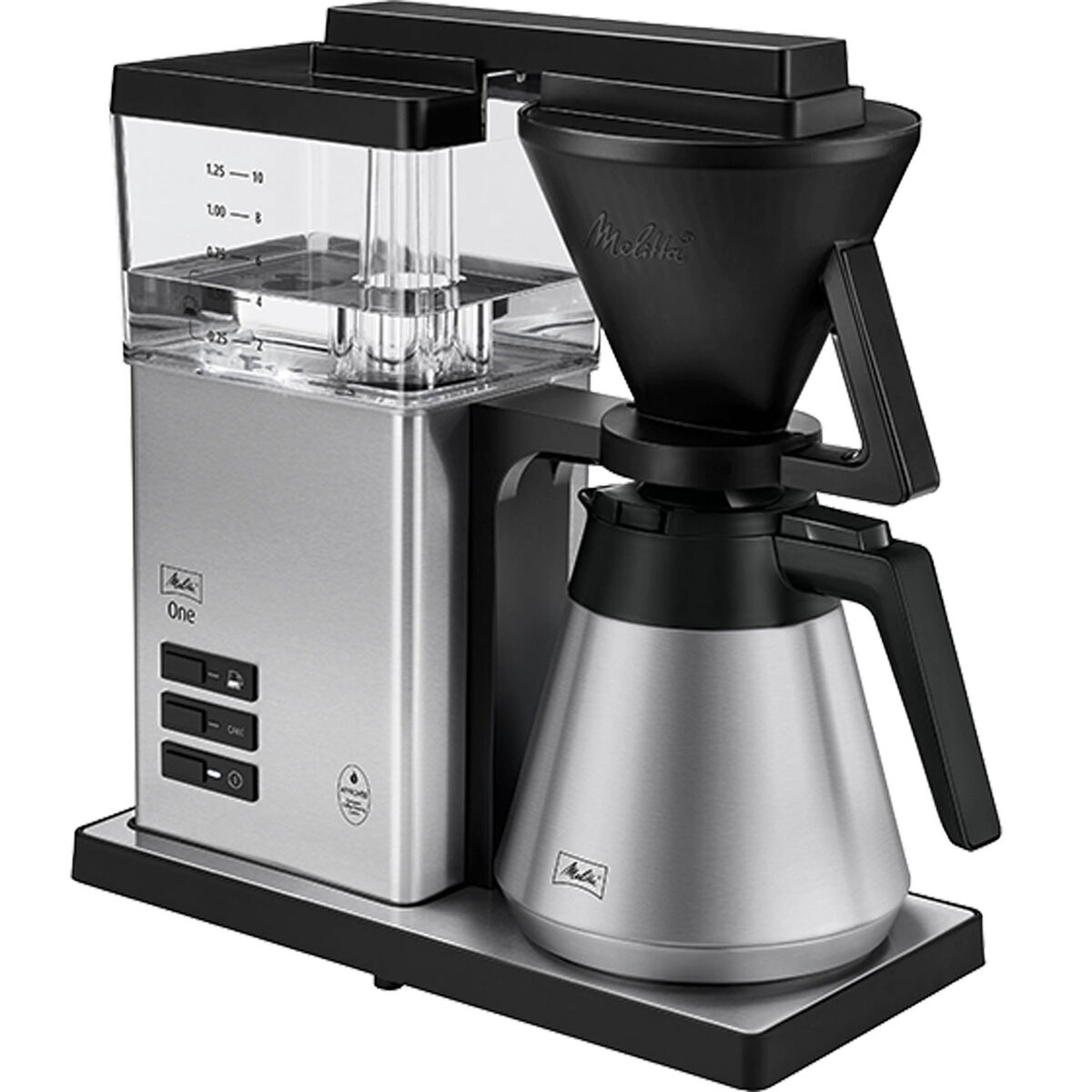 Melitta One Therm -termoskeitin, ruostumatonta terästä