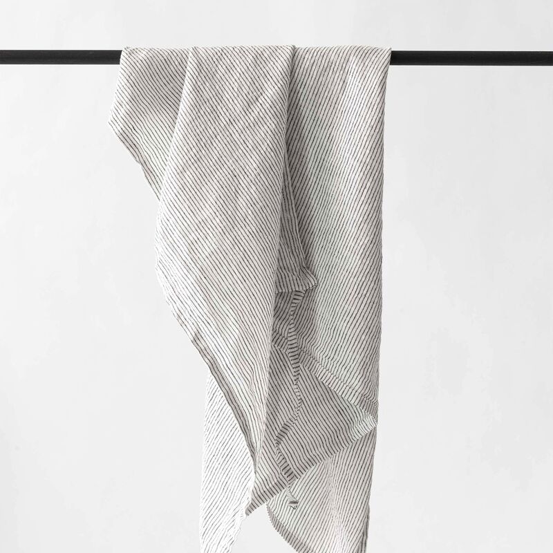 Keittiöpyyhe pellavaa 50x70 cm, pinstripe