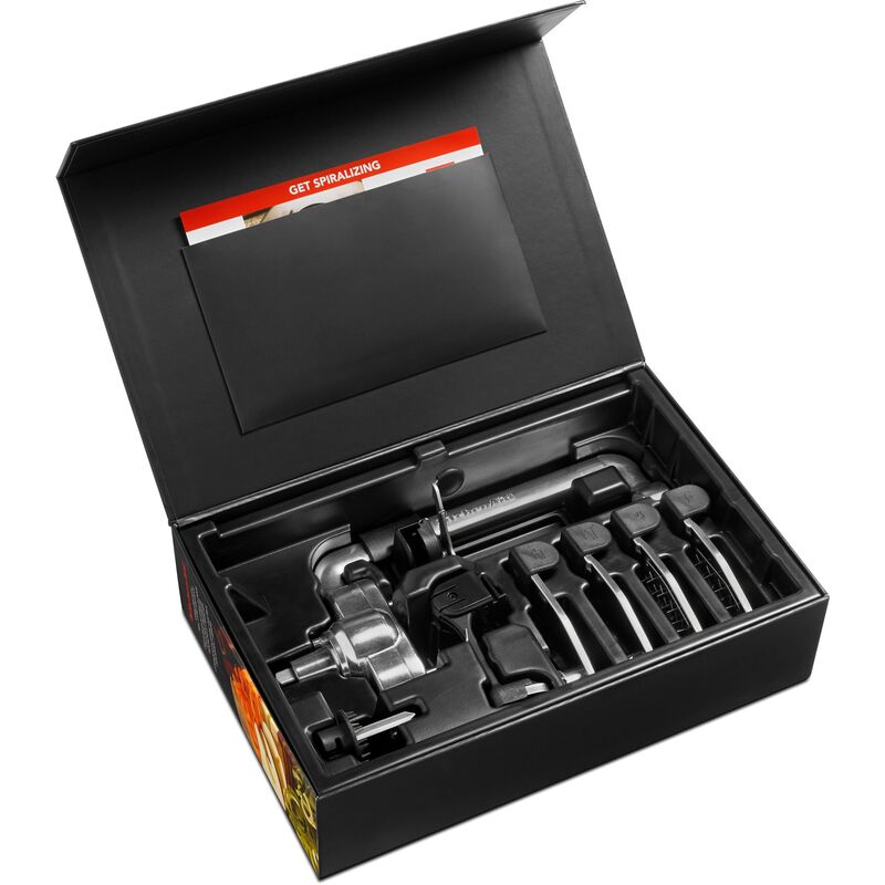 Spiralizer stål/sort