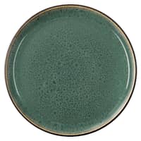 Gastro Tallerken Ø17 cm, blank grøn/sort