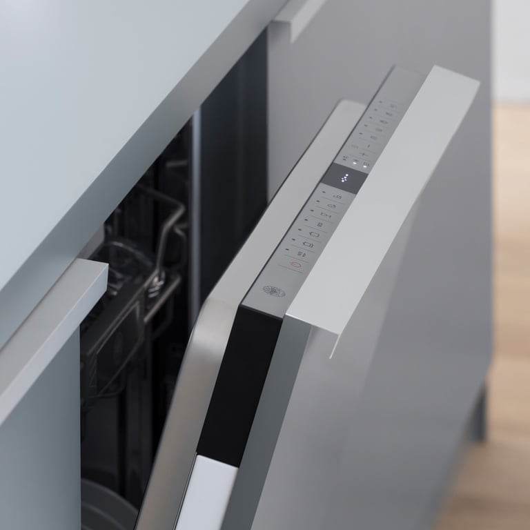 DW6083PRTS integreret opvaskemaskine 60 cm, automatisk åbning