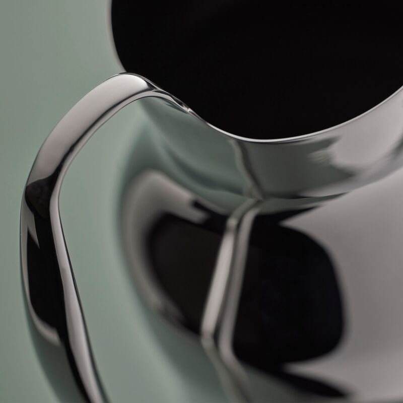 Dorotea karaffel 30 cm, polert stål