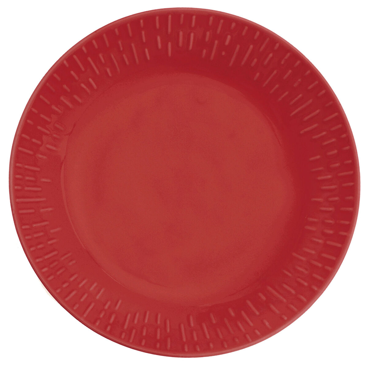 Confetti pastalautanen 23 cm, chili