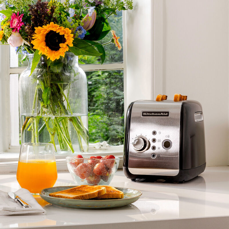 Toaster 2-skiver Sort