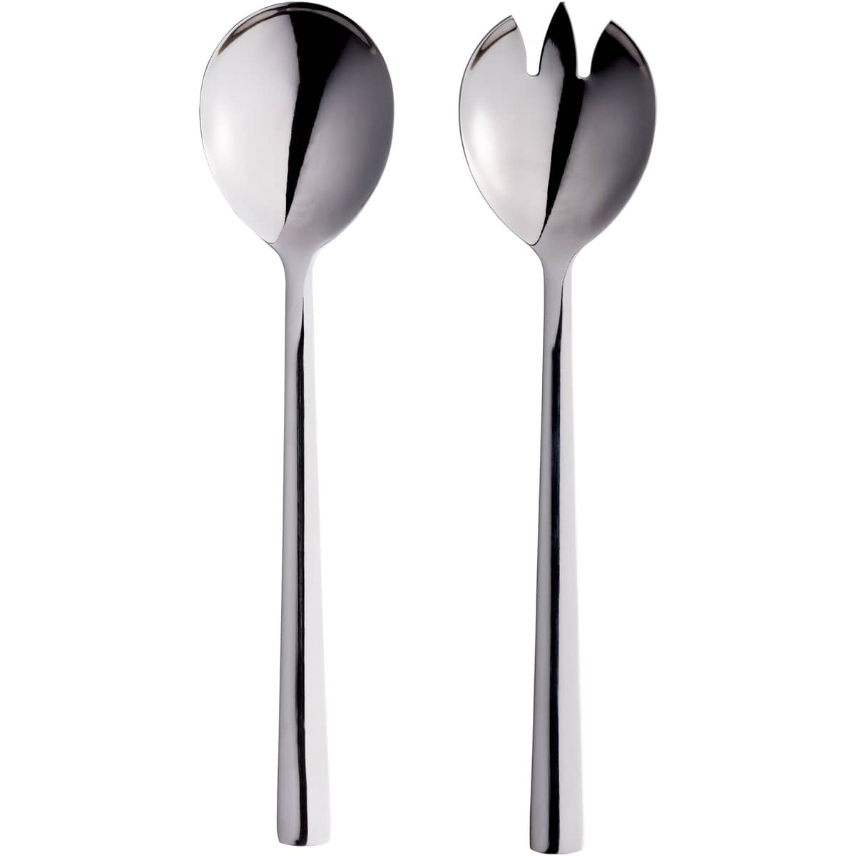 RAW salladsbestick 2 delar, silver