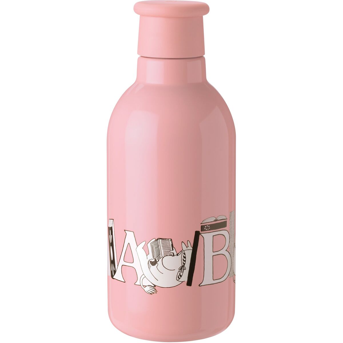 Moomin Abc termosflaska 0,5 liter, moomin salmon