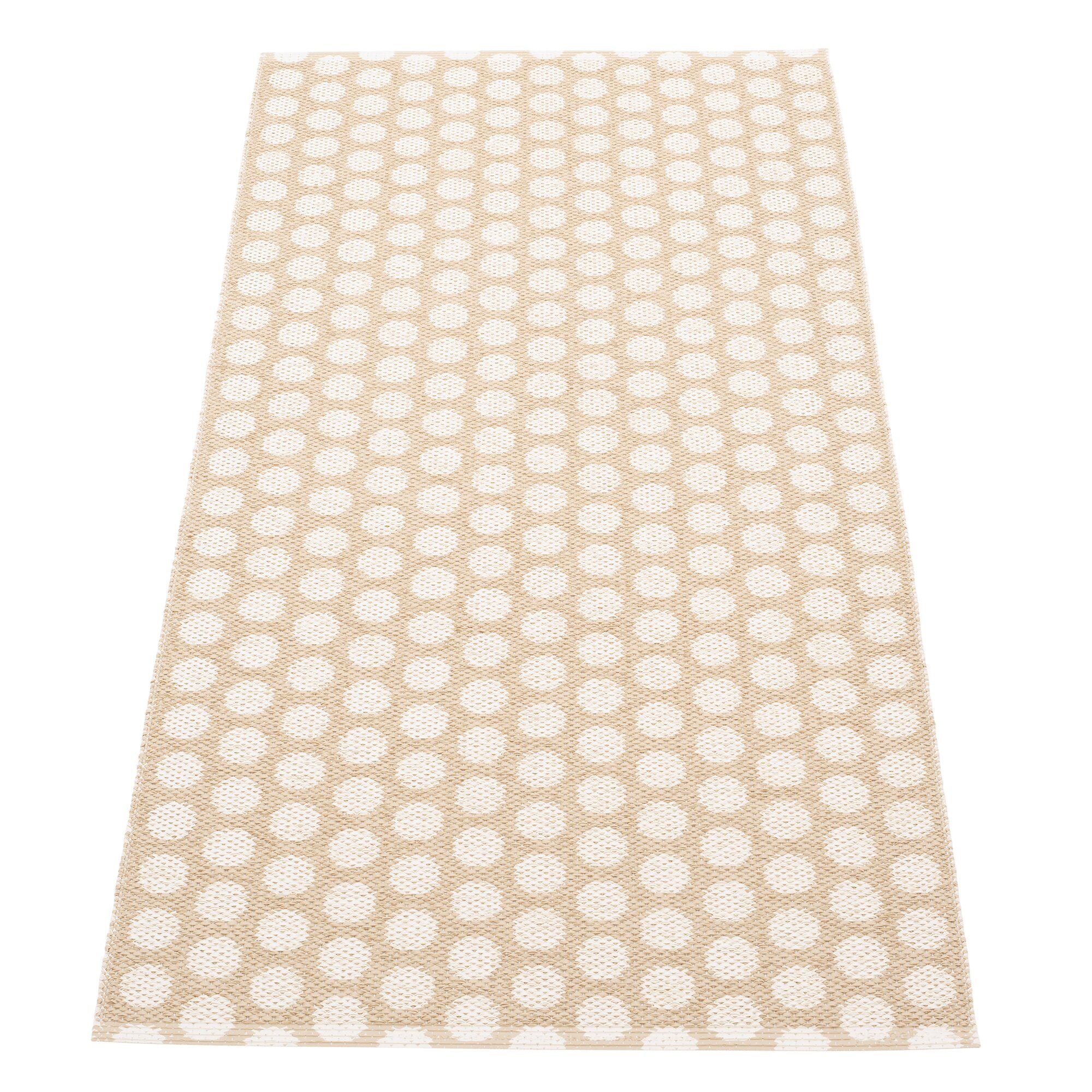 Produktfoto för Pappelina Noa matta 70 cm x 150 cm, beige/vanilla
