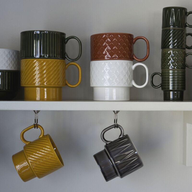 Coffee & More tekrus 2 stk., terrakotta