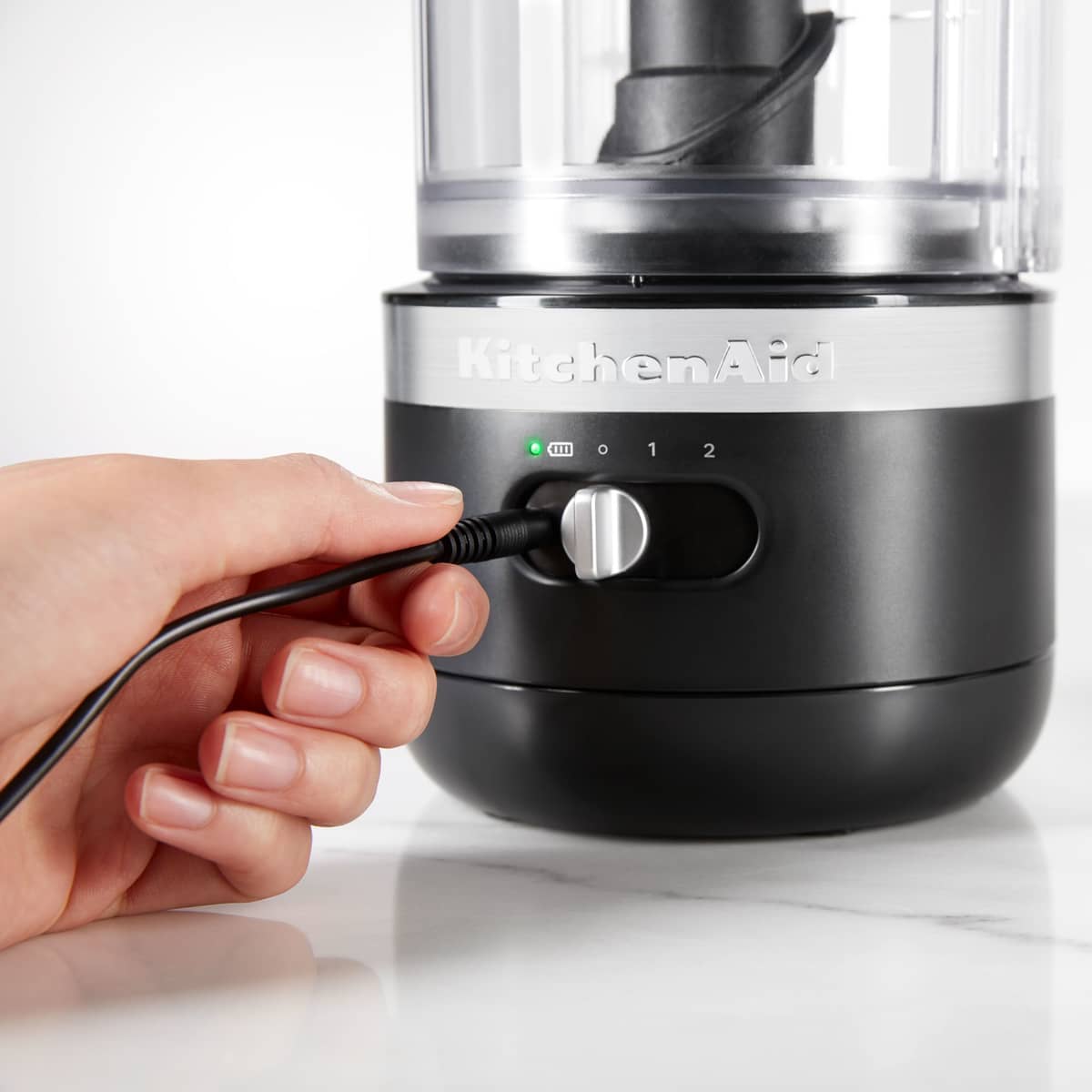 5KFCB519EBM Ledningsfri mini foodprocessor, mat sort
