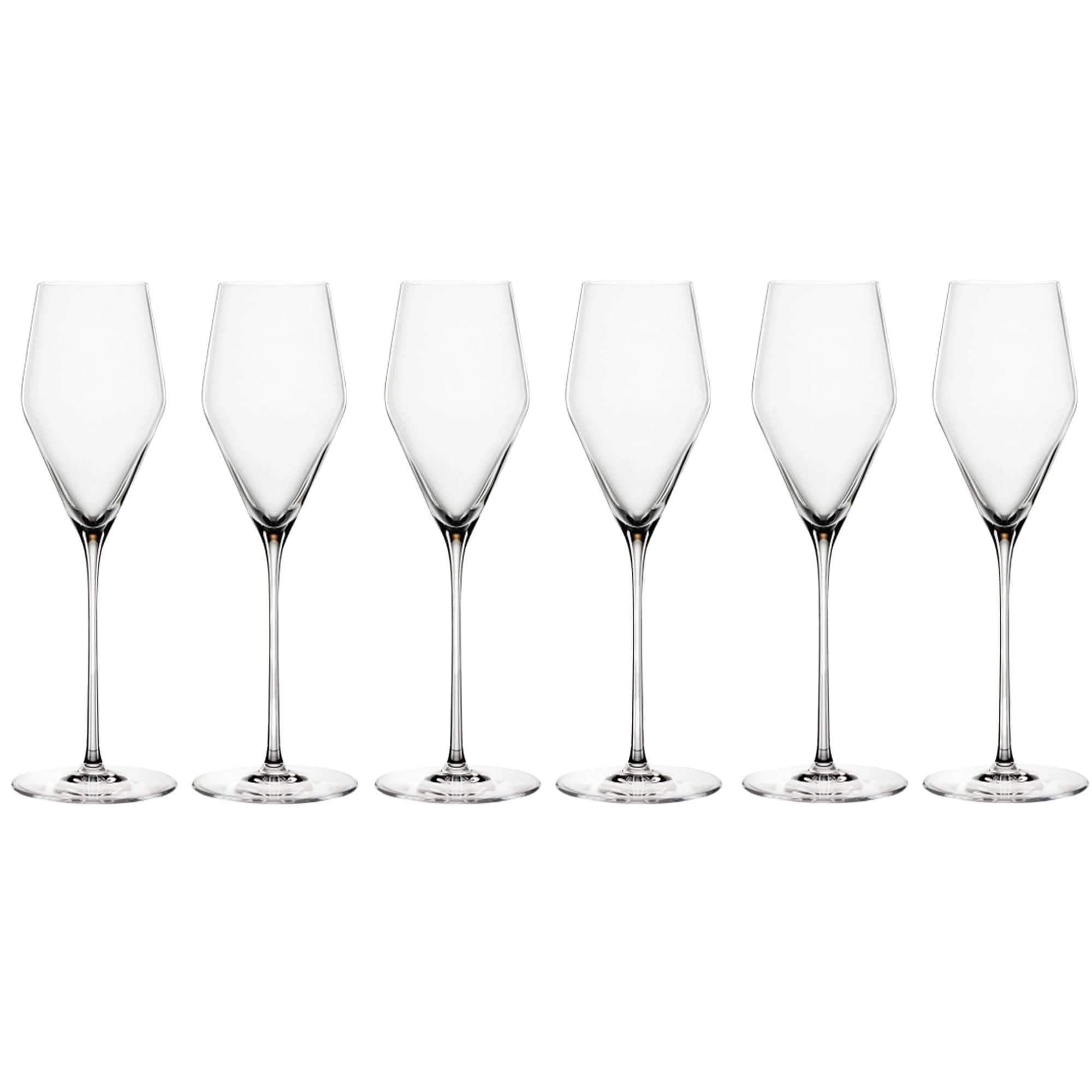 Definition champagneglass 6-pack