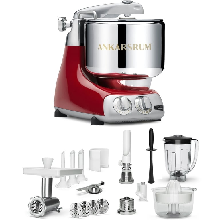 AKM 6230 Köksmaskin + Deluxepaket, Red