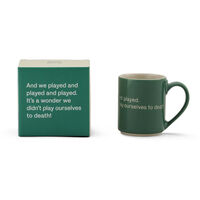 mugg, And we played…