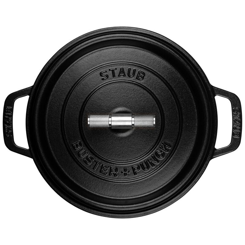 Buster+Punch pyöreä pata 24 cm, teräsnupilla