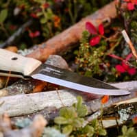 Lok BlackBlade (S) Ash Wood, friluftskniv