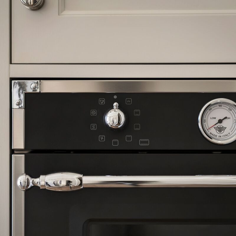 F609HEREKT Heritage indbygget ovn sort 60 cm.