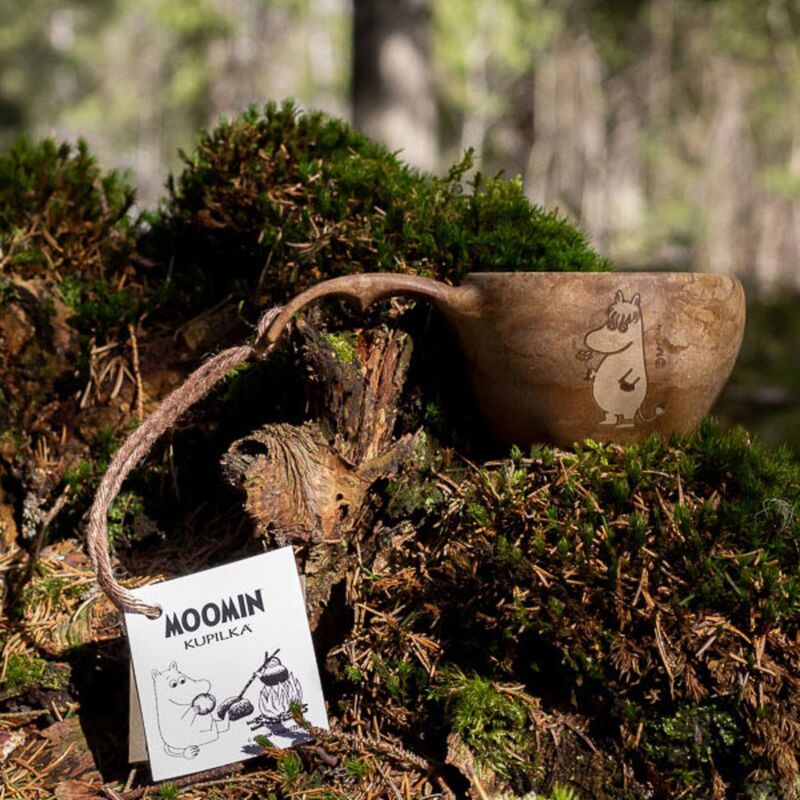 21 kåsa, Mumintrollet kaffe brun