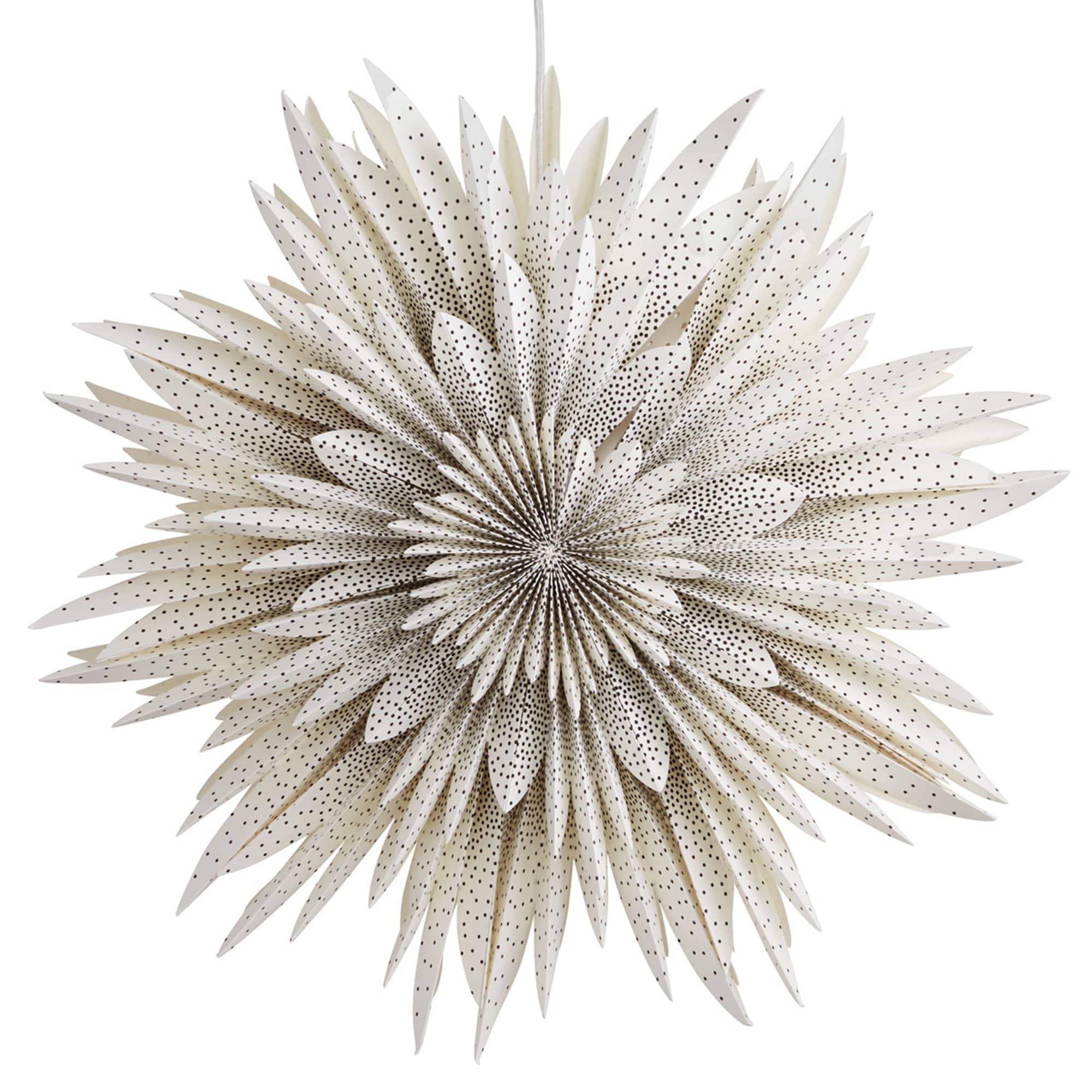 Sofie julestjerne 64 cm, sort