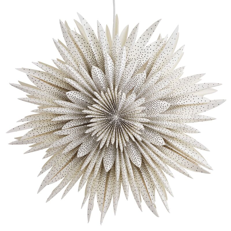 Sofie julstjärna 64 cm, svart