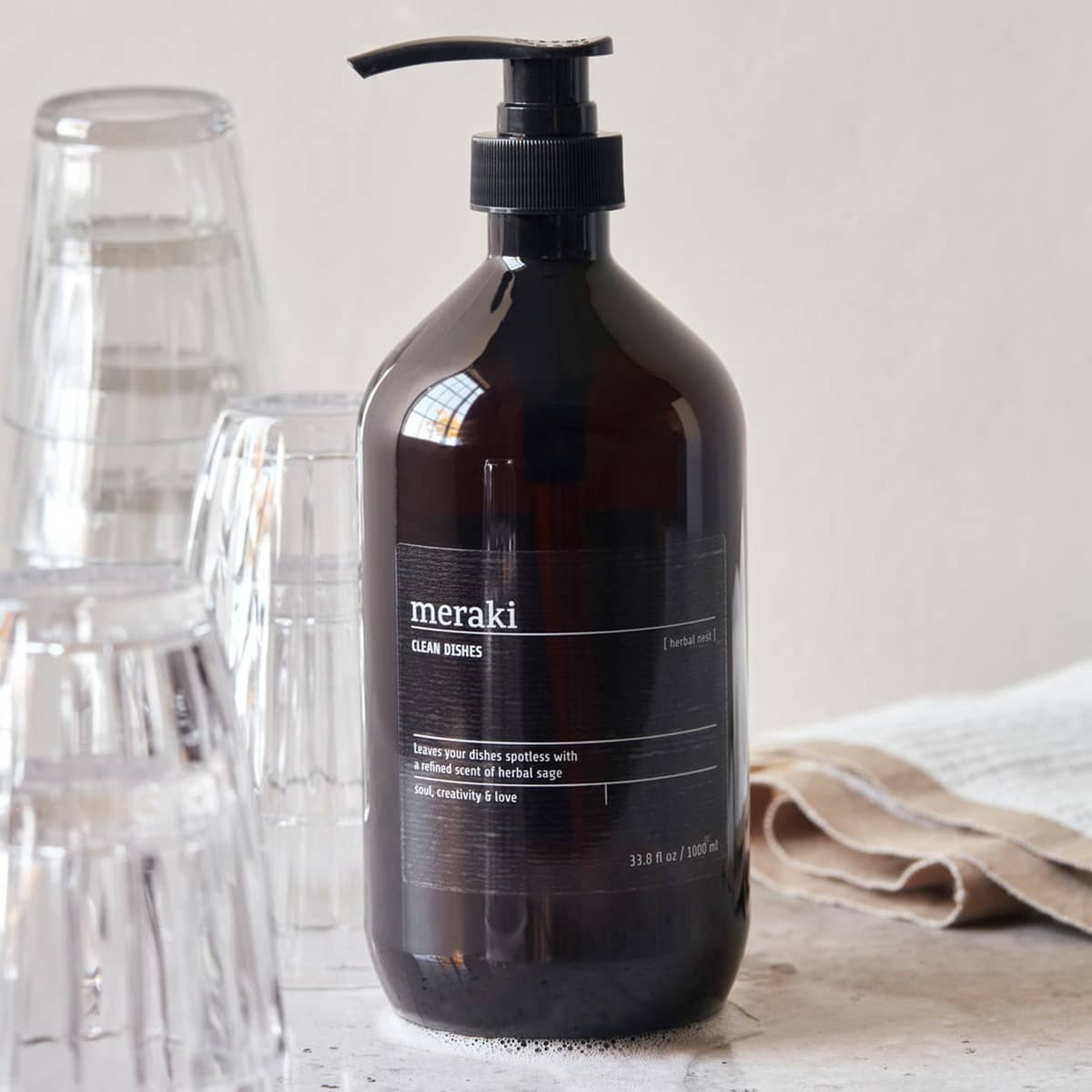 Herbal nest diskmedel, 1000 ml