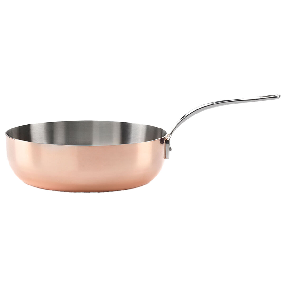 Samuel Groves Traktørpanne 26 cm, kobber