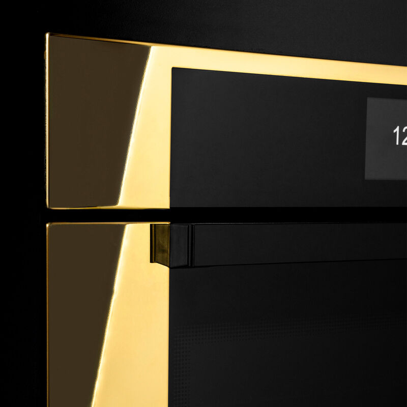 FMOD6117PTG3 Modern inbyggnadsugn med pyrolys 80 liter, guld