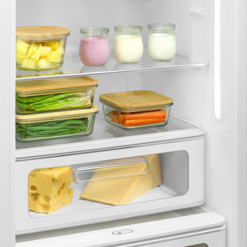 Smeg FAB28LPB6 Kjøleskap Med Fryser 153cm Venstrehengt Pastellblå