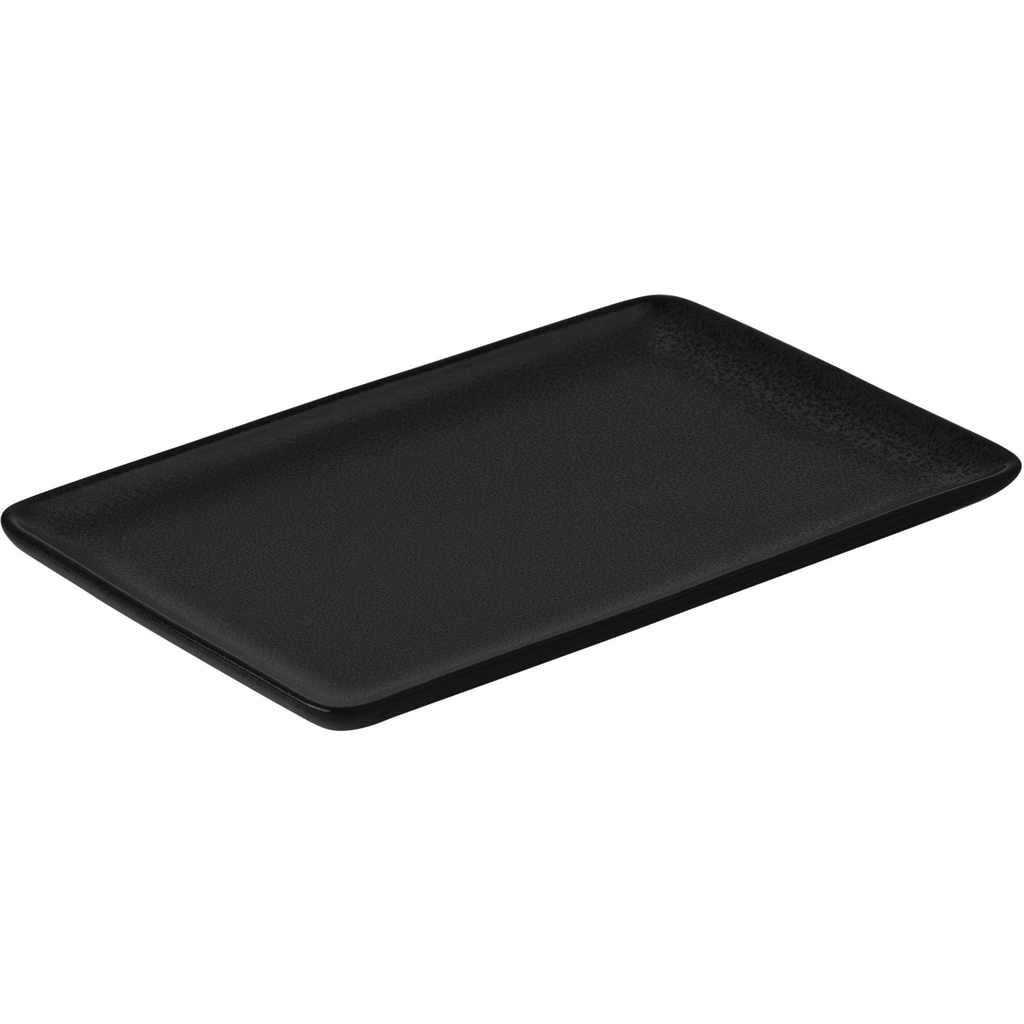 Aida - RAW tallerken 23,5x15 cm titanium black