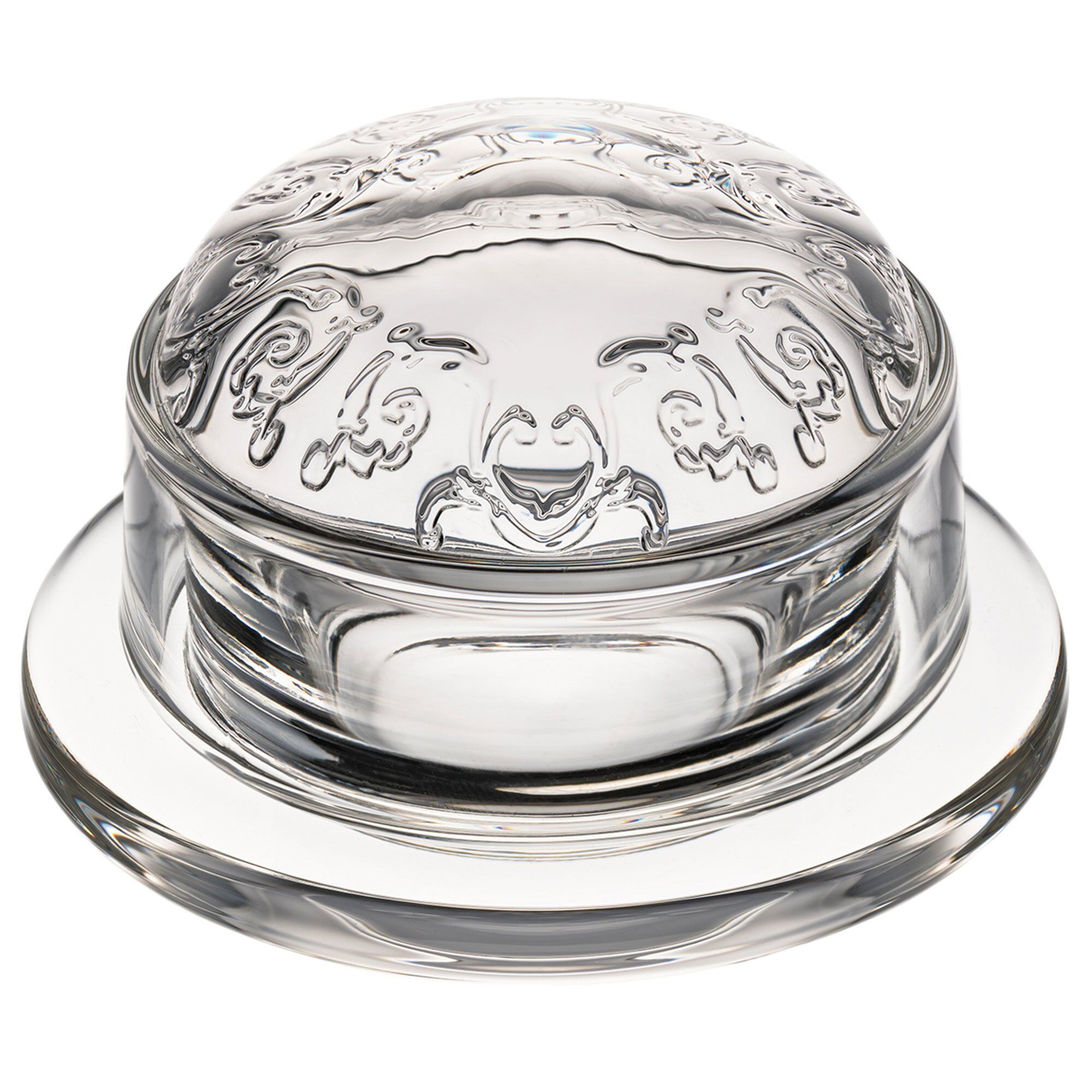 La Rochère Versailles smørskål Ø10 cm Transparent