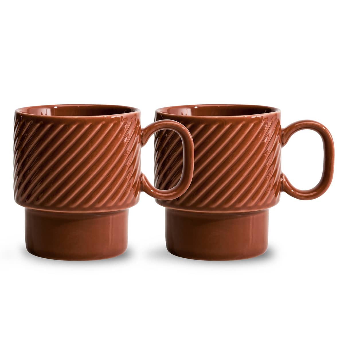 Coffee & More kahvimuki 2 kpl, terracotta