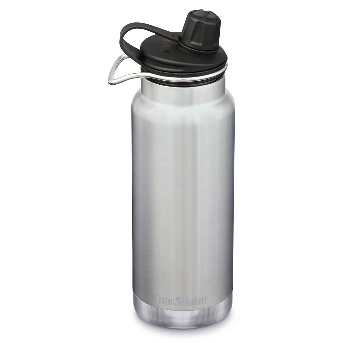 TKWide-termospullo, jossa Chug-korkki, 946 ml, harjattu teräs