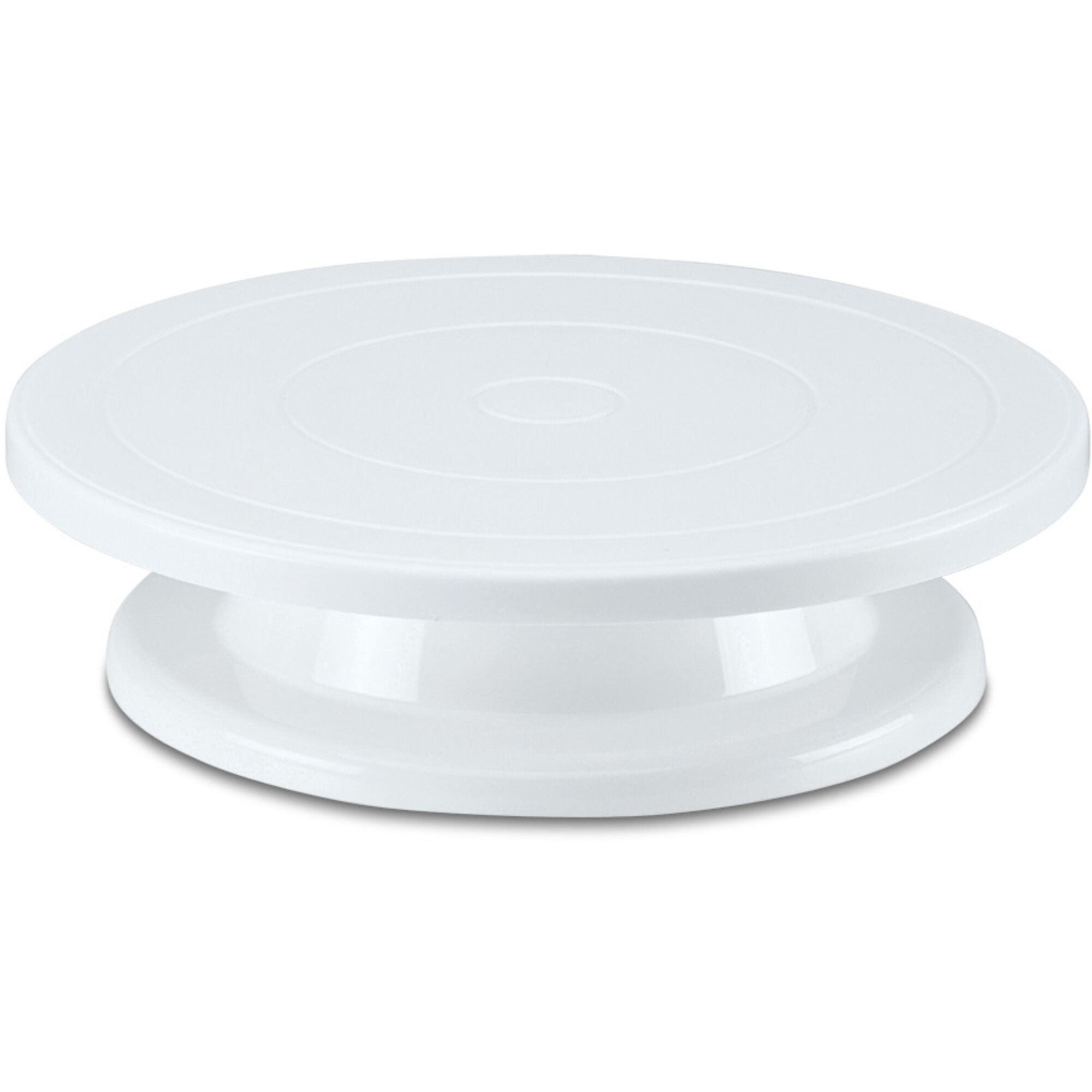 Kakesnurre Hvit Plast Dia 27,5 cm