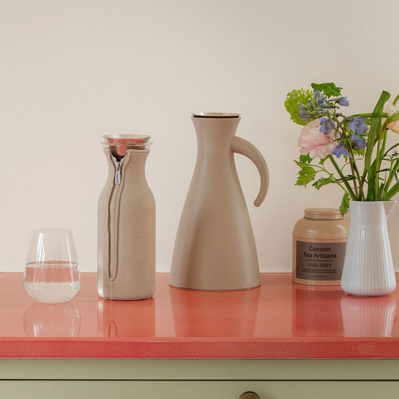 Kjøleskapskaraffel 1 liter, caramel cream